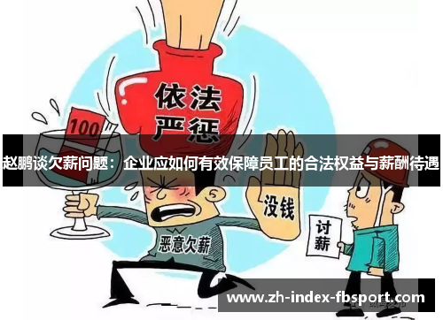 赵鹏谈欠薪问题：企业应如何有效保障员工的合法权益与薪酬待遇